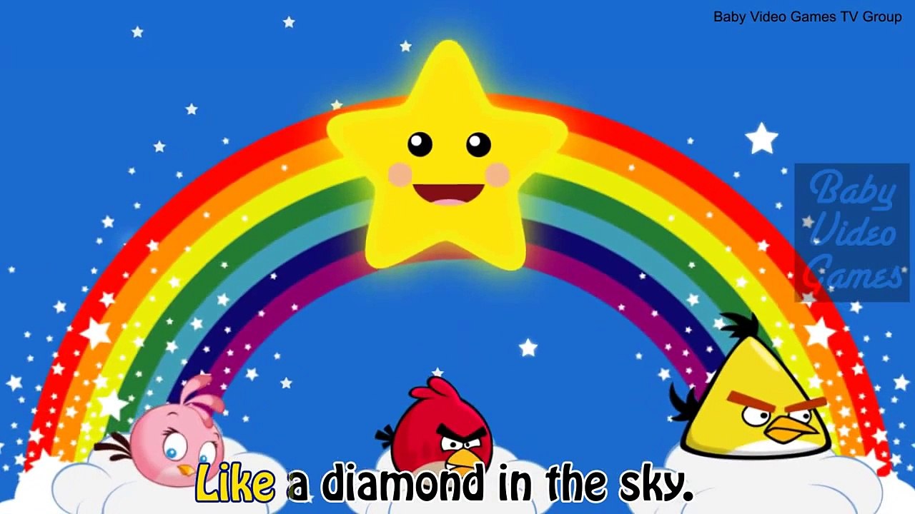Twinke Twinkle Little Star Angry Birds Lullaby Angry Birds Nursery Rhymes657