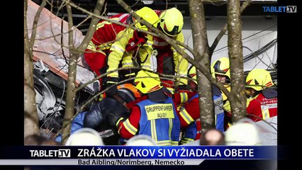 ZRAZKA VLAKOV SI VYZIADALA OBETE