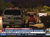 Police investigating shooting in Phoenix