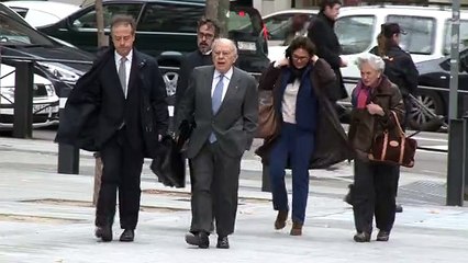 Pujol i Ferrusola arriben a l'Audiència espanyola