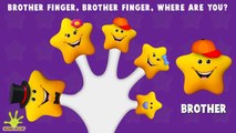 The Finger Family Twinkle Twinkle Little Star Family Nursery Rhyme | Star Finger Family Songs