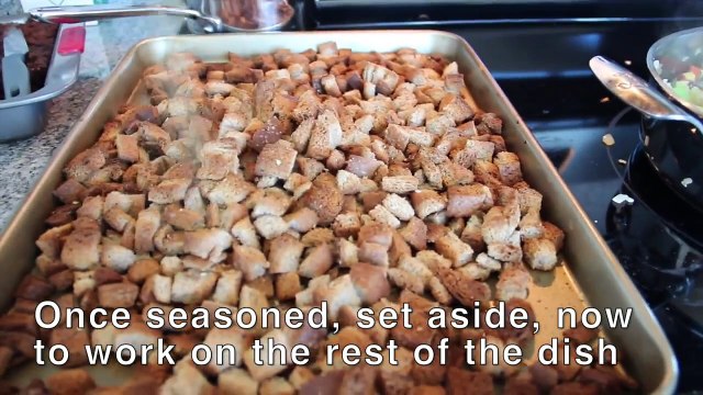 CHARLES FIRST THANKSGIVING & VEGETARIAN STUFFING RECIPE