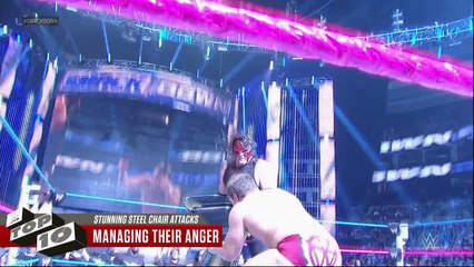Stunning Steel Chair Attacks- WWE Top 10