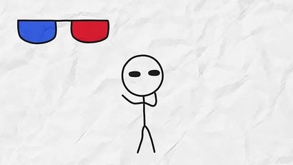 2D-очки и бумага: забавные приколы и идеи 🎨