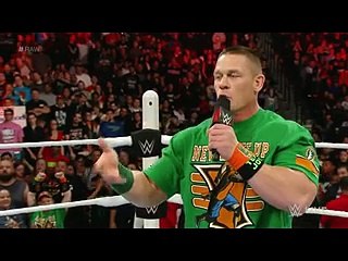 John Cena returns to WWE- Raw