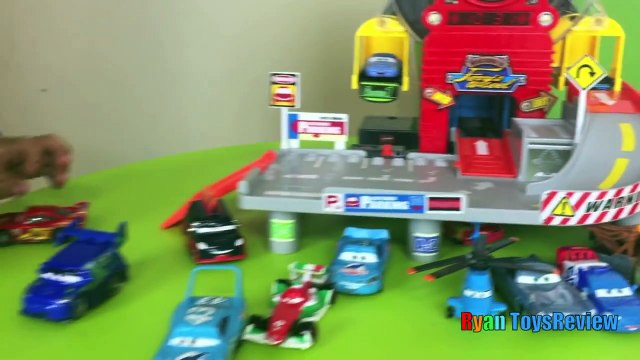Disney Pixar Cars Toys Ferris Wheels Tomy Big Parking Lightning McQueen Kinder Egg Surpris
