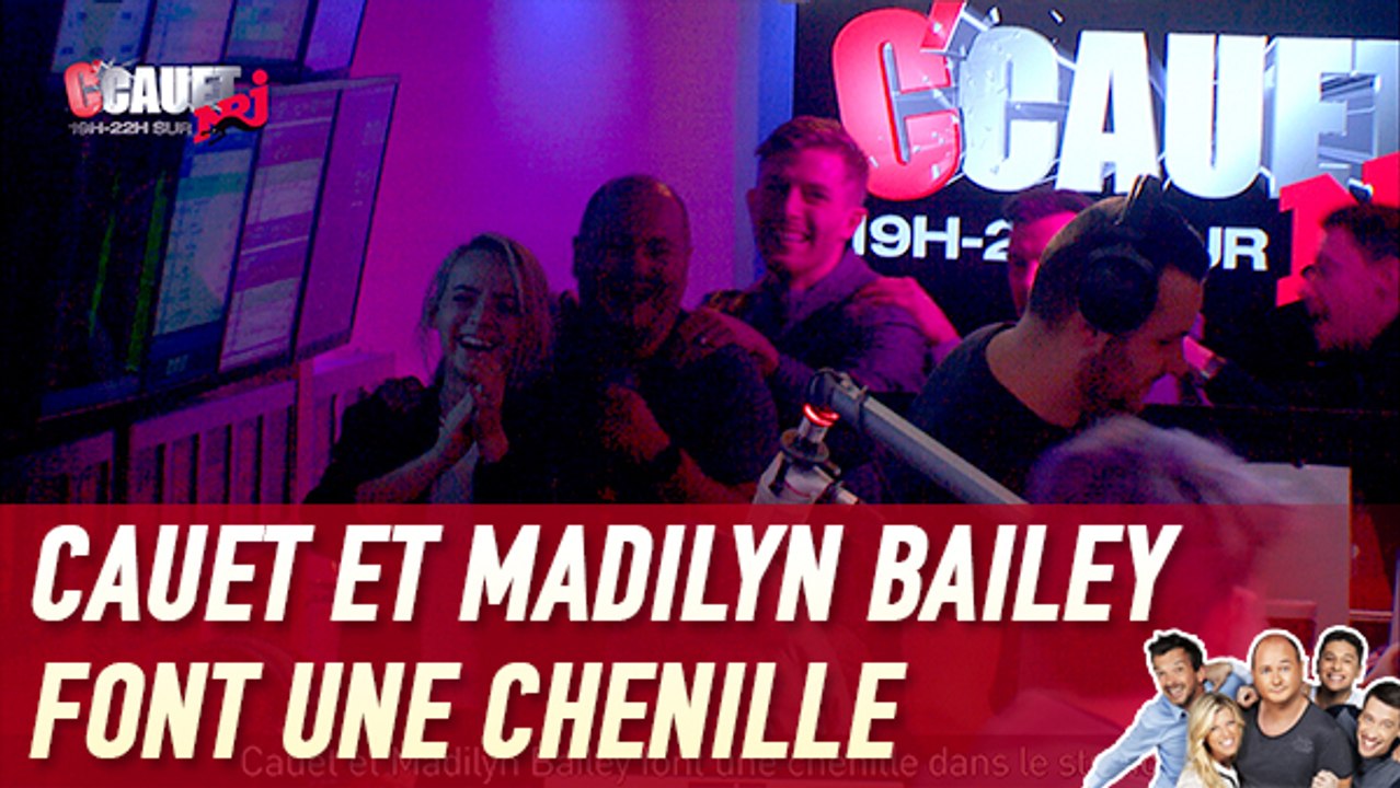 Cauet et Madilyn Bailey font une chenille dans le studio - C'Cauet sur NRJ