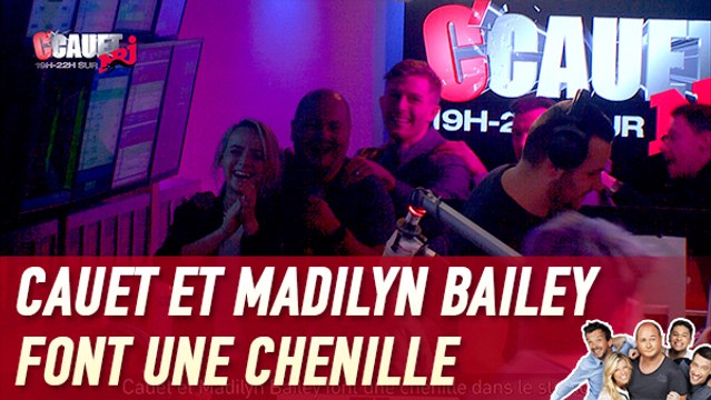Cauet et Madilyn Bailey font une chenille dans le studio - C'Cauet sur NRJ