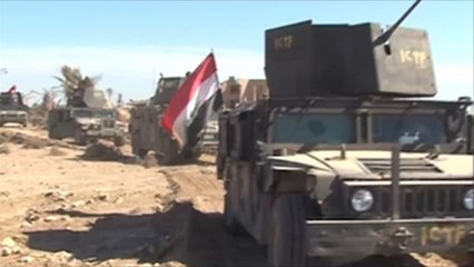 تقدم الجيش العراقي شرق الرمادي