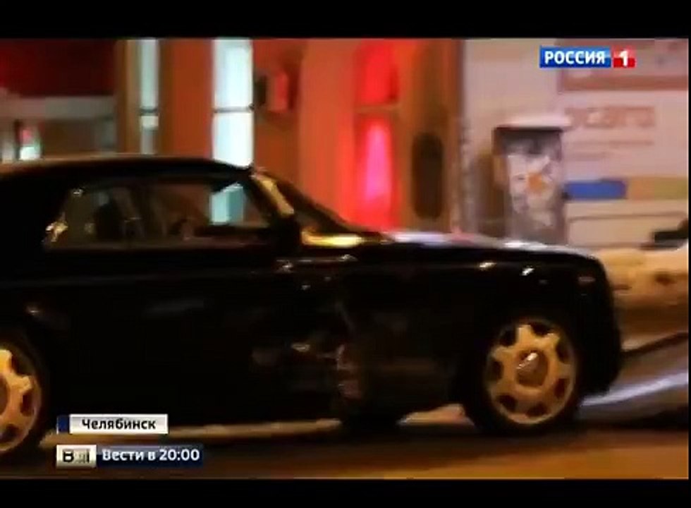 В Челябинске Жигули врезались в Роллс-Ройс