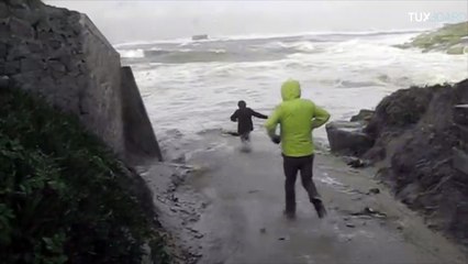 Noyade à Portsall (Bretagne)