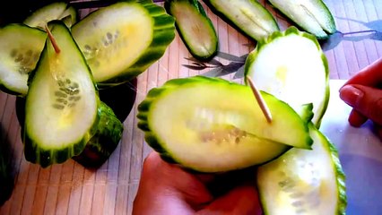 Цветы из помидора и огурца! Flowers of tomato and cucumber!
