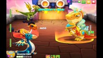 Dragon Mania Legends (Gameloft) Defeating La Fontaine Dragon at Steam City (Quest 20)