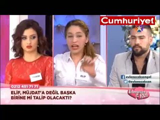 Evlilik programında kavga çıktı, canlı yayın kesildi