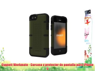 Cygnett Workmate - Carcasa y protector de pantalla para iPhone 5