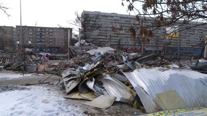 Снос самостроя у метро Динамо