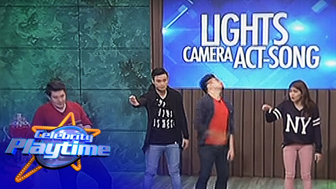 Celebrity Playtime: Lights, Camera, Act Song