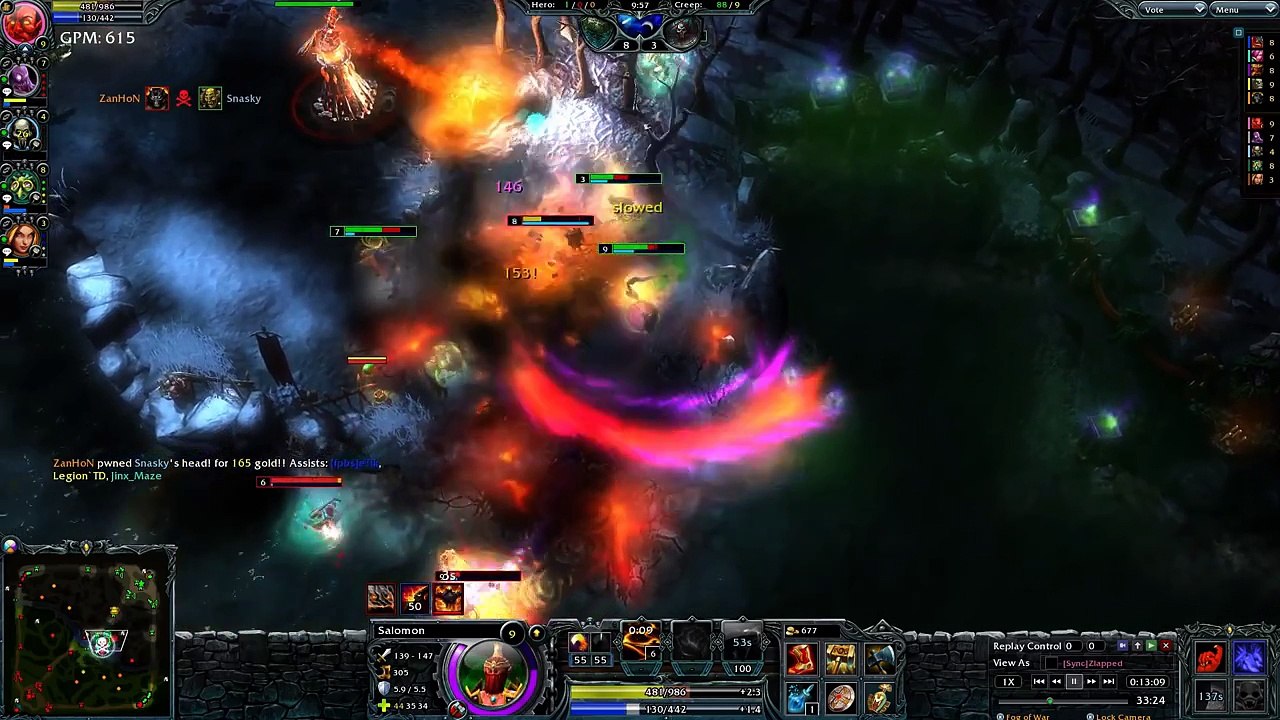 Zlapped  - Push Back - Salomon - 2054 MMR