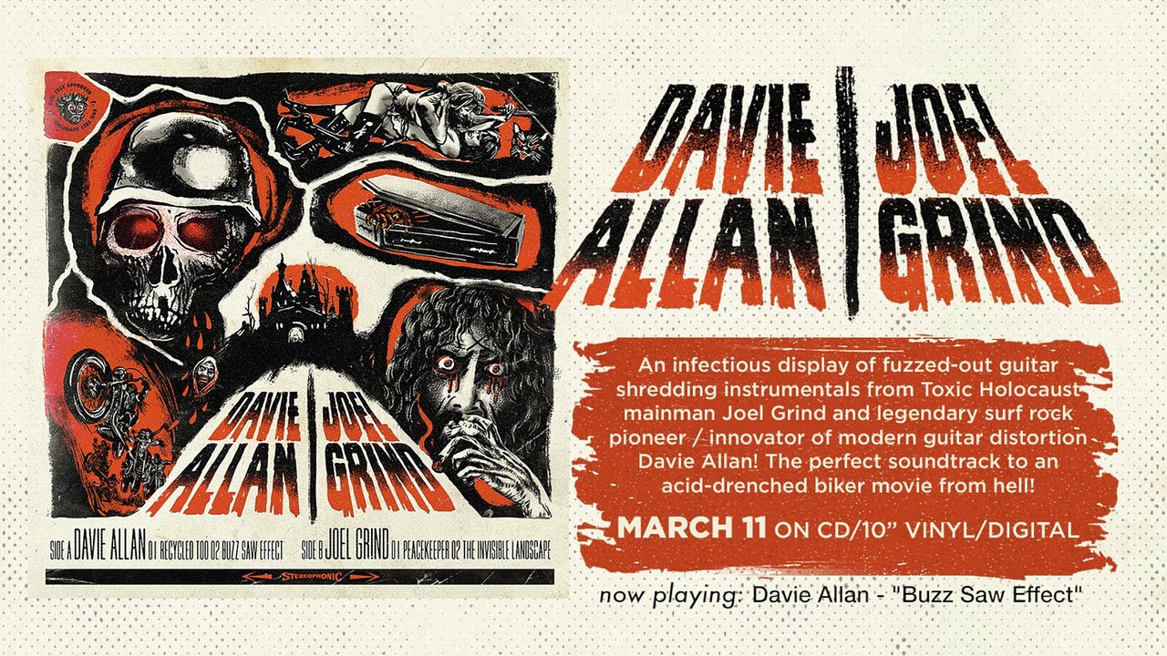 DAVIE ALLAN & JOEL GRIND (Official Split Album Trailer)
