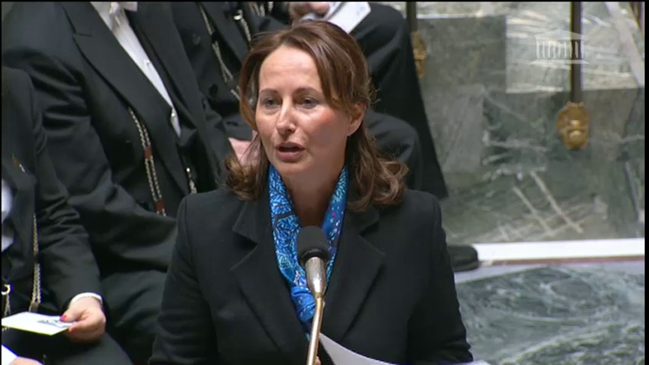Energies renouvelables : S. Royal répond à une question au Gouvernement