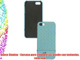 Guess Gianina - Carcasa para iPhone 5/5S diseño con tachuelas color azul