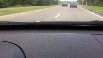 Lady Accidentally Hitchhiker on main secreen of car