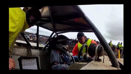 Пытался заехать в гору но оторвался руль