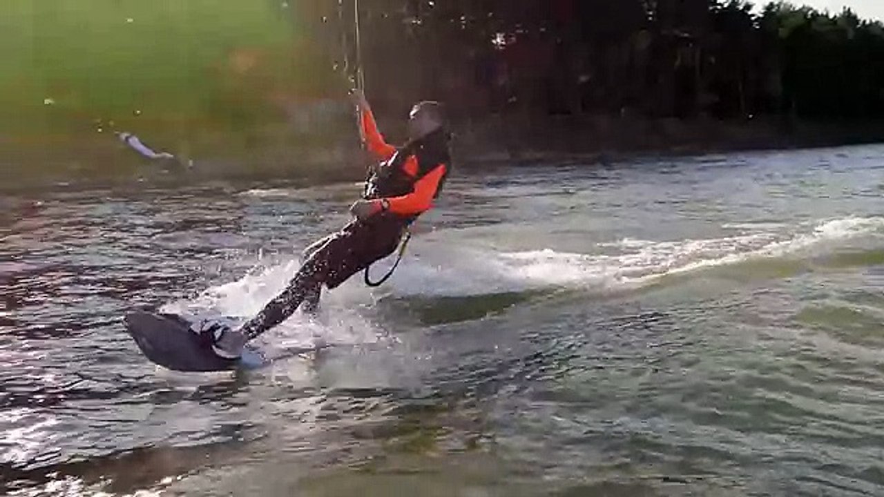 Нарочь. Осень 2014, кайтинг