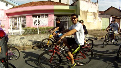 Passeio Ciclístico de Taubaté, família Taubaté,  Passeio de Verão de Bençãos, SP, Brasil -  Bikers e família
