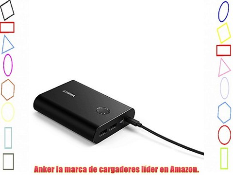 Anker PowerCore 13400 (Se Recarga a 2X de la Velocidad de Carga Normal) Premium Aluminio Batería
