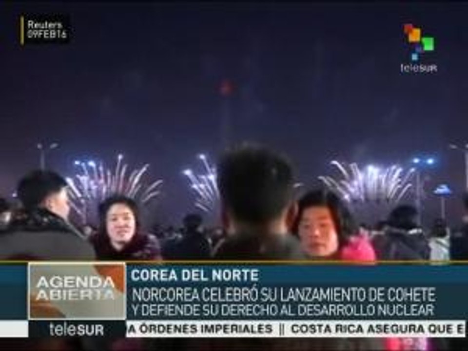 Corea del Norte lanza un cohete con fines pacíficos; ONU lo reprocha
