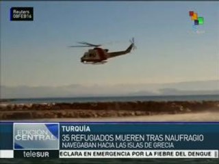 Download Video: Mueren 35 refugiados en naufragio en costas turcas