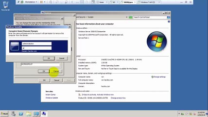 The security database on the server does not have a computer account for this workstation trust relationship