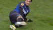 Diego Milito terrible injury vs Cluj Europa League 14.02.2013