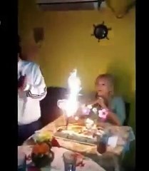 CUMPLEAÑOS INFLAMABLE FAIL DE FUEGO (360p)