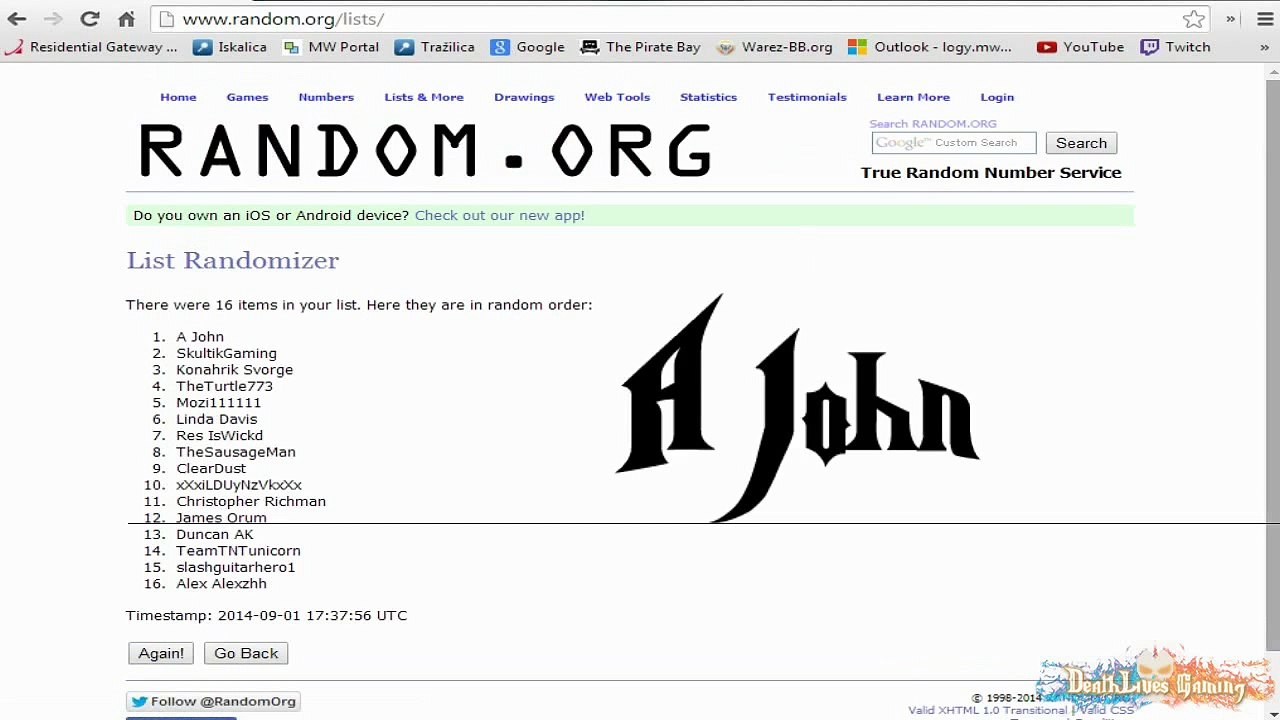 100 Subs Giveaway Winner Announcement [Closed]