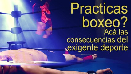 Practicas boxeo Aprende las consecuencias!