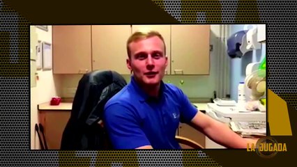 Defensa español enseña a pronunciar su nombre y así se juega golf a 50 mts de altura