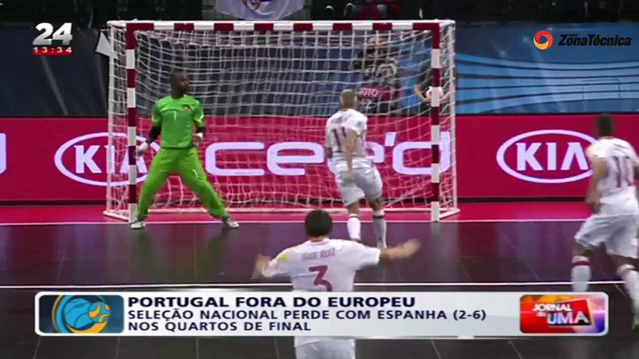 Espanha 6-2 Portugal | Quarto de Final | EuroFutsal2016