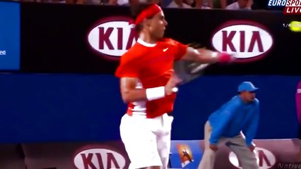 Rafael Nadal - Top 10 Insane Inside-Out Forehands