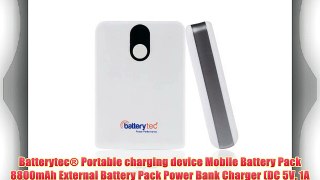 Batterytec® Portable charging device Mobile Battery Pack 8800mAh External Battery Pack Power