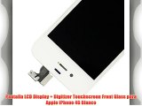 Pantalla LCD Display   Digitizer Touchscreen Front Glass para Apple iPhone 4G Blanco