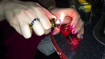 Guy Beard Catches Fire While Drinking A Flaming Alcohol Shot