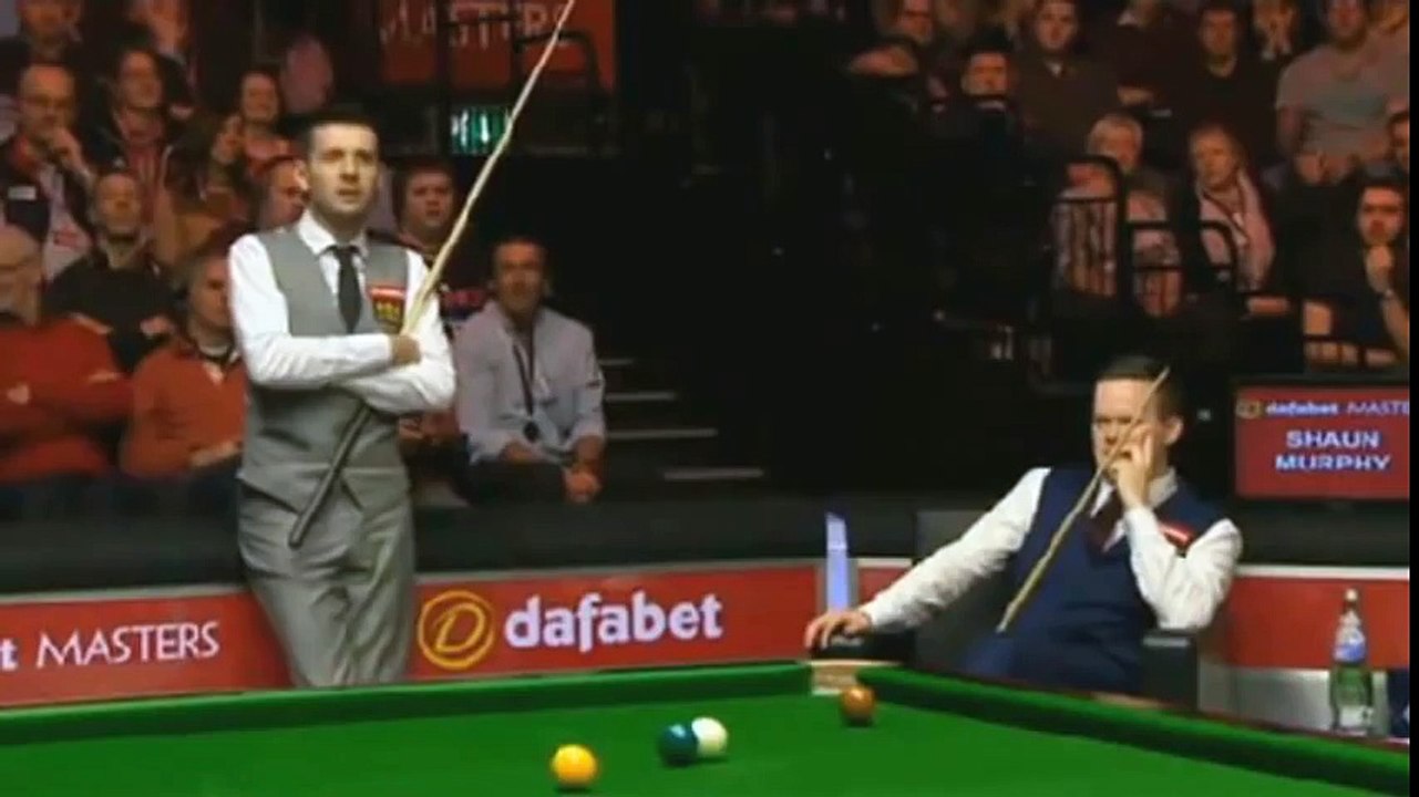 Funny Moment with the Scoreboard at the Snooker Masters 2014
