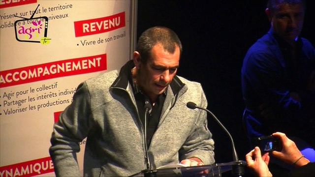 Congrès FDSEA - Vincent Pelletier - Ste Hermine