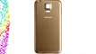 Genuine Samsung Galaxy S5 ( SM-G900F ) ( EF-OG900SFEGWW / GH98-32016D ) batería Cover - gold