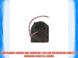 VENTILADOR LENOVO IBM THINKPAD T410 FAN REFERESCAR 45M2722 45N5908 45M2724 NUEVO