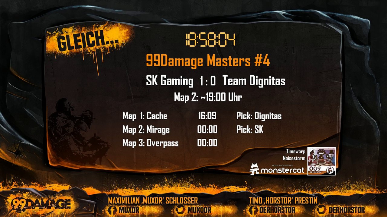 99DAMAGE Masters mit Muxor & Horstor - German Stream (258)