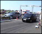 BMW M5 Vs. Mitsubishi Colt CZ3 Drag Race