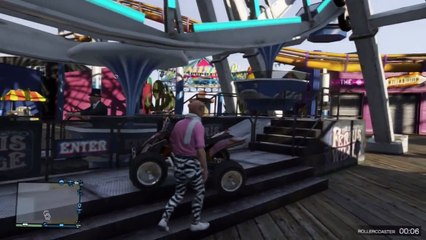 GTA 5 - Funny Moments with The Family (Pigs Bff's, MerPigs and What does the fox say?)